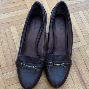 Life Stride Dark Brown Loafers 9M